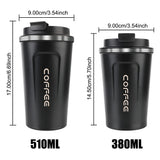 Thermo Cafe Car Thermos Mug: Leak-Proof Travel Companion