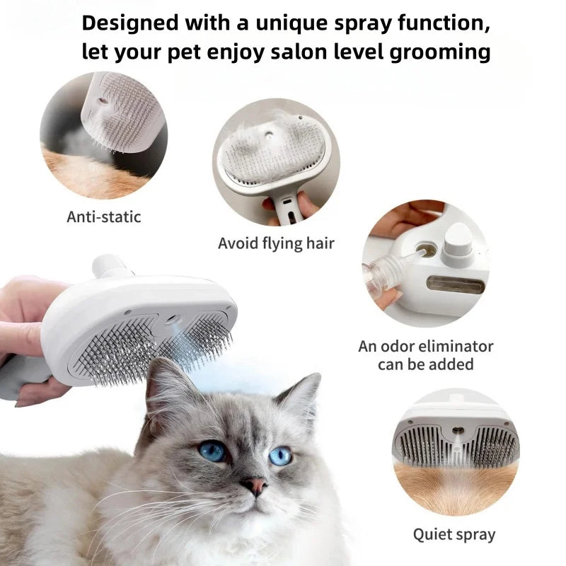 Pet Spray Grooming Comb - easynow.com