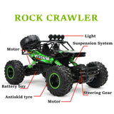 1:12 / 1:16 4WD RC Car 2.4G Radio Control Car Buggy Off-Road Remote Control Cars  Trucks Boys Toys for Children