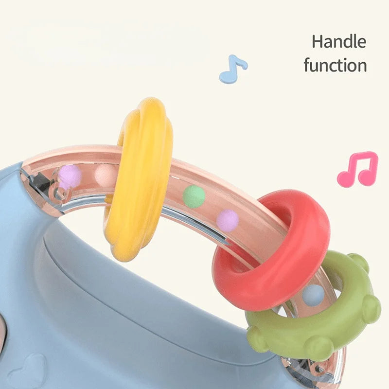 Musical Feeding Bottle Pacifier: Interactive Toy for Babies