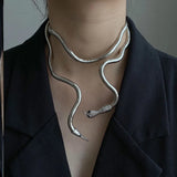 Cool Bendy Snake Necklace Bracelet
