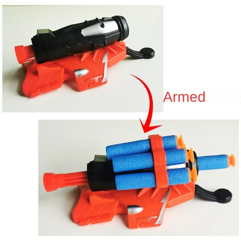 Spray Wrist Launcher: Soft Bullet Fun for Outdoor Games
