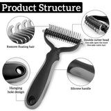 Pet Grooming Care Comb: Remove Hair with Ease!