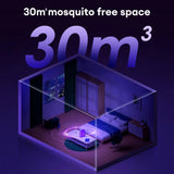 Portable USB Rechargeable Mosquito Killer: Foldable Electric Fly Swatter Trap with UV Light Bug Zapper - Powerful 3000V Insect Killer