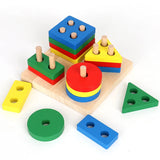 Wooden Montessori Sorting & Stacking Toys: Early Education Fun