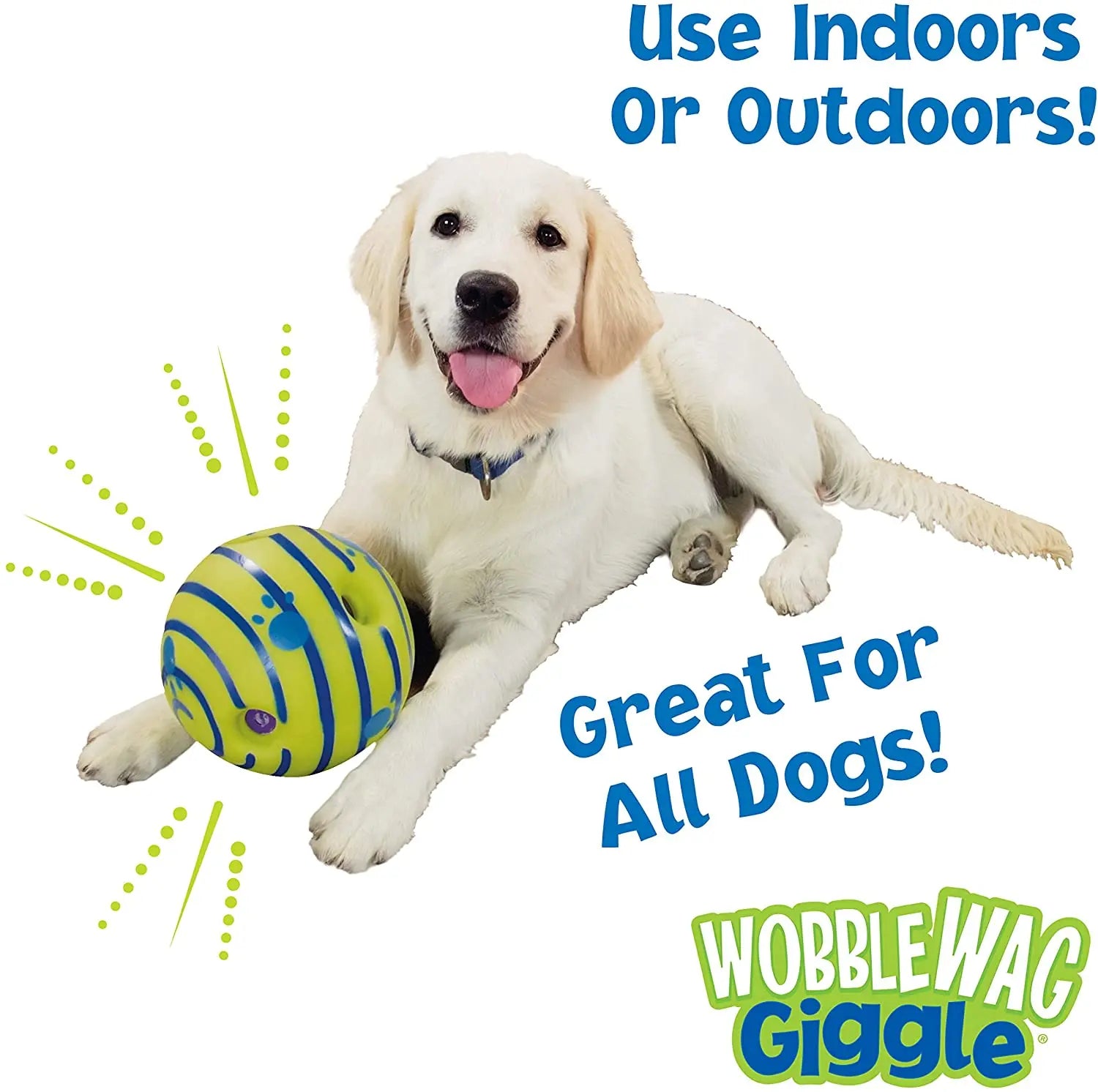 Giggle and Glow: Wobble Wag Interactive Dog Toy