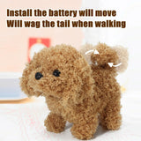 Interactive Walking Plush Toy: Realistic Simulation Smart Dog for Toddlers