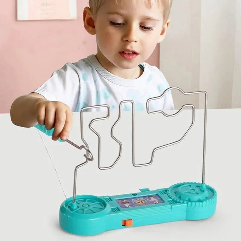 Electric Shock Maze Game: Fun Science Experiment for Kids!