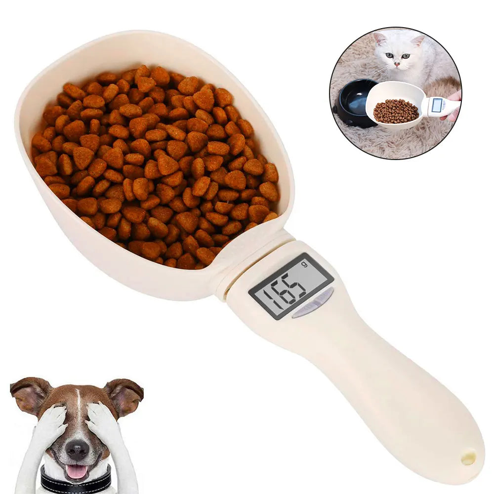 Electronic Pet Food Measuring Scoop: Accurate and Convenient!