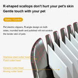 USB Rechargeable Professional Dog Hair Clipper: Quiet & Efficient!