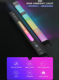 RGB Smart 3D Double-Sided Ambient Lamp: App & Sound Control