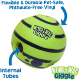 Giggle and Glow: Wobble Wag Interactive Dog Toy