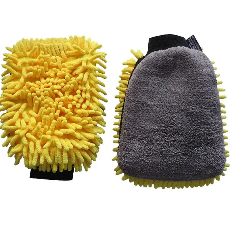 Keep Your Car Shiny with Soft Anti-Scratch Wash Glove!