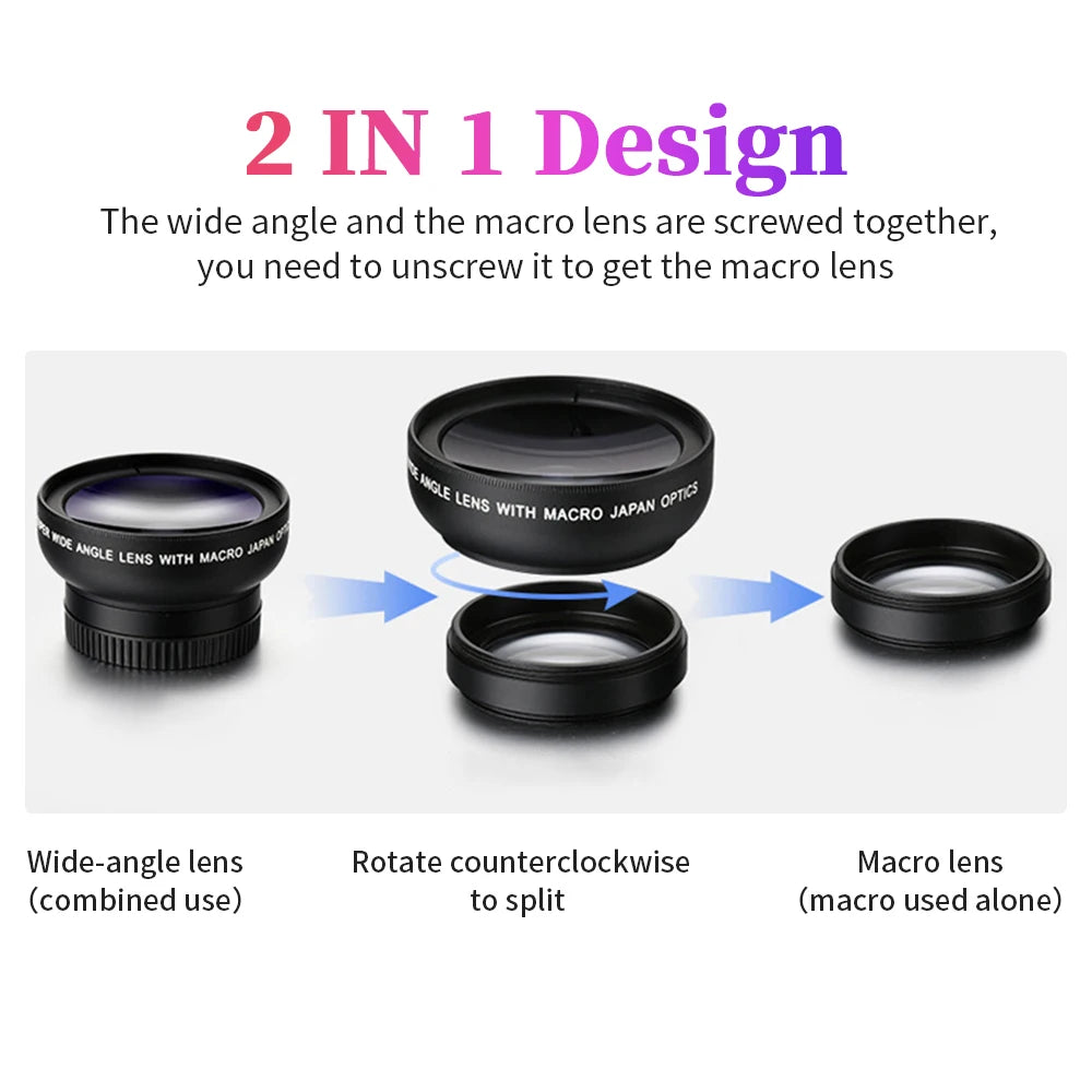 Fish Eye Macro Lenses Camera