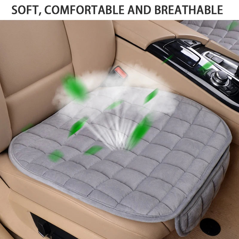 SEAMETAL Car Seat Covers: Plush Winter Protection!