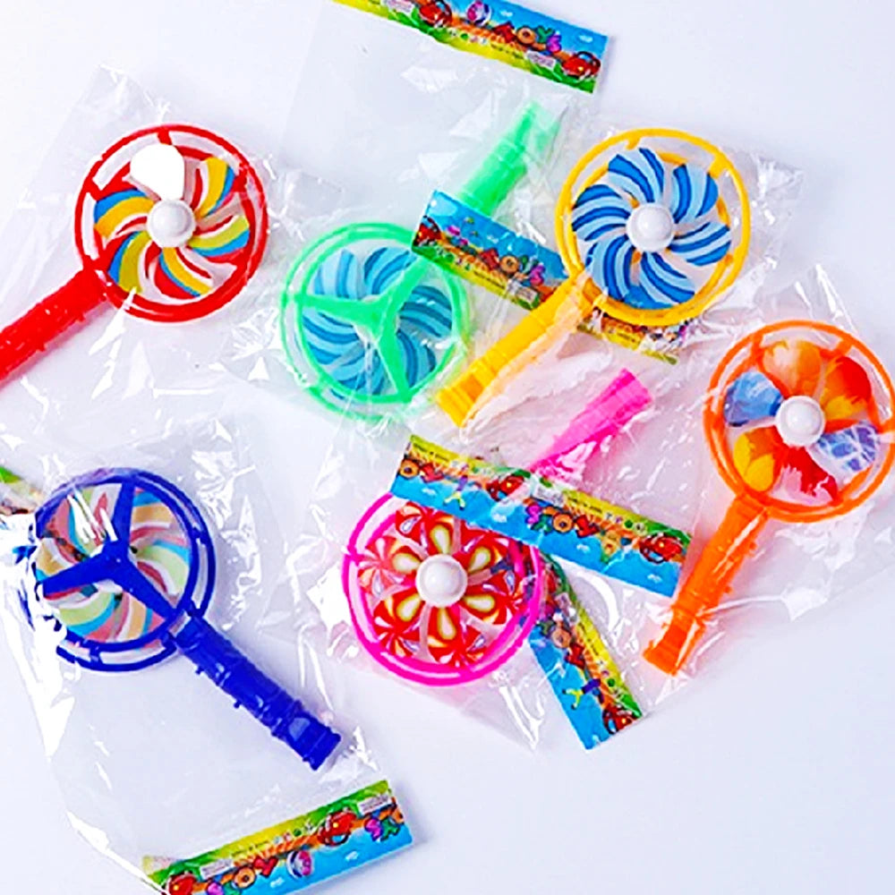 10-50 Pcs Kids Party Favors Bulk Toys Gift Kids Whistle Windmill Toy Pinata Stuffing Carnival Prizes Boys Girls Birthday Gifts