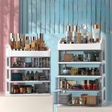 Chic Cosmetic Storage Solution: Large Capacity Drawer Makeup Box