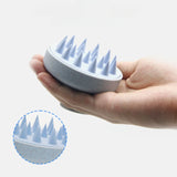 Silicone Scalp Massage & Hair Washing Comb: Salon-Quality Hairdressing Tool