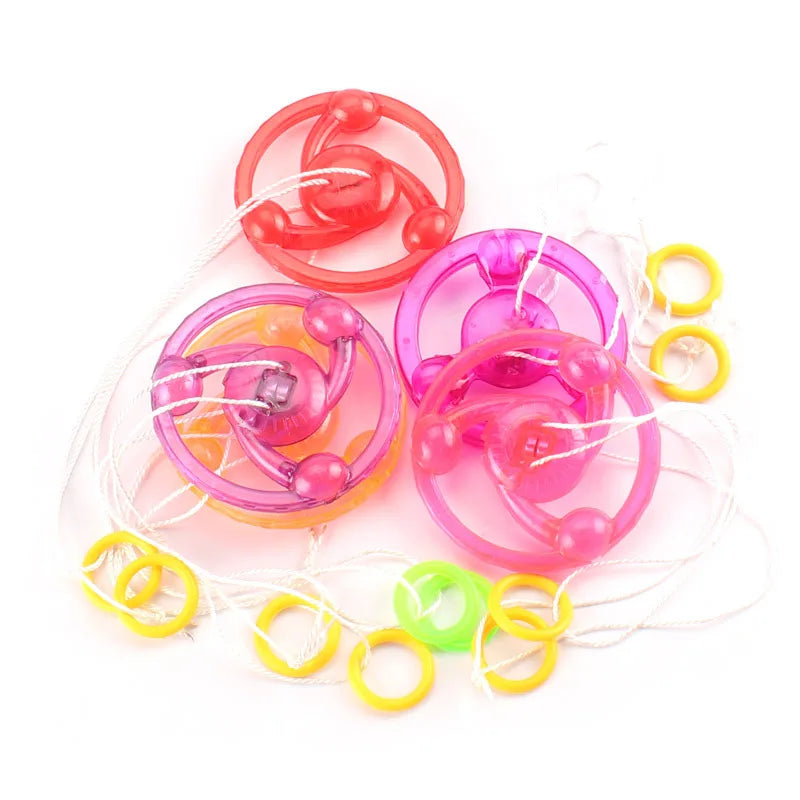 Luminous Flash Flywheel Toy Set: Exciting LED Novelty for Kids