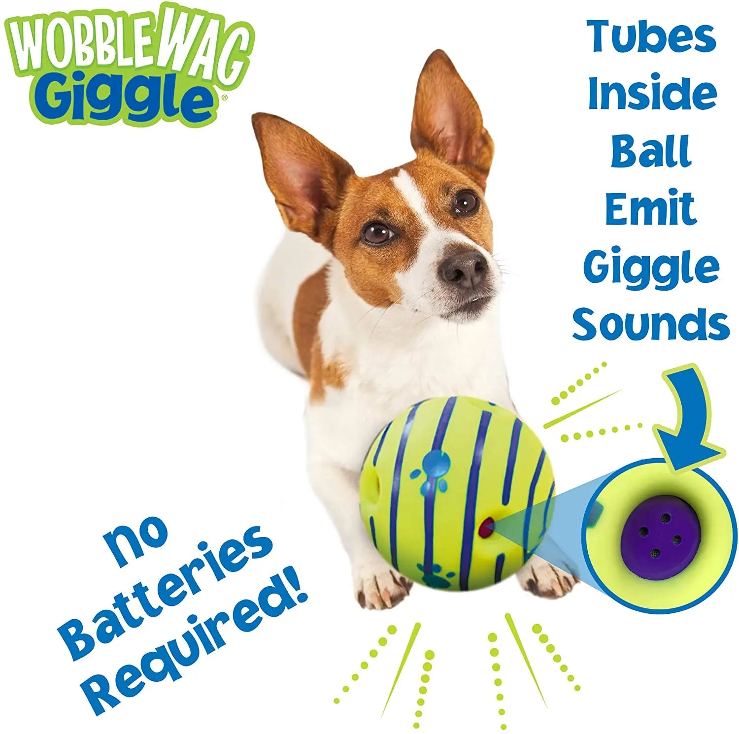 Giggle and Glow: Wobble Wag Interactive Dog Toy