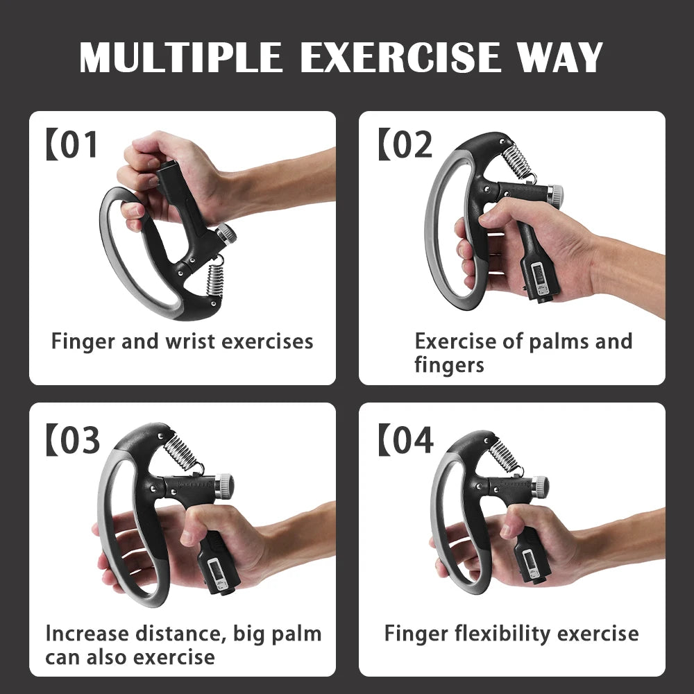 Adjustable Heavy Gripper: Hand Exerciser