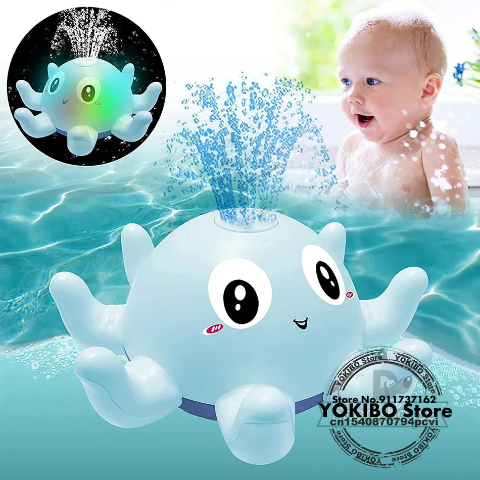 Electric Whale Bath Ball: Fun Bathing Toy for Kids