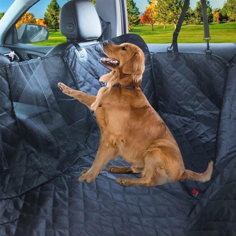 Double Zipper Car Pet Seat Pad: Waterproof and Dirt-Resistant