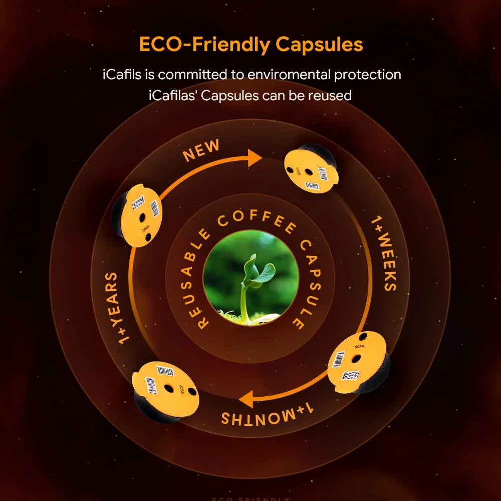 Reusable Coffee Capsule Pods - easynow.com