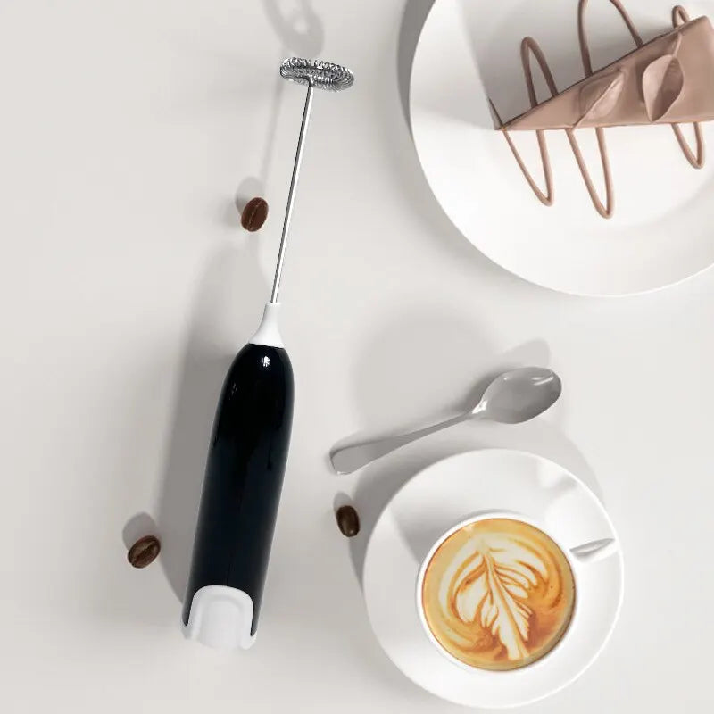 Electric Milk Frother Kitchen Drink Foamer - easynow.com