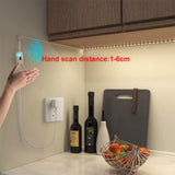 1M/2M/3M/5M DC 5V USB Motion Backlight LED Light Strip Hand Sweep Waving ON OFF Sensor Night Light TV Kitchen Under Cabinet Lamp