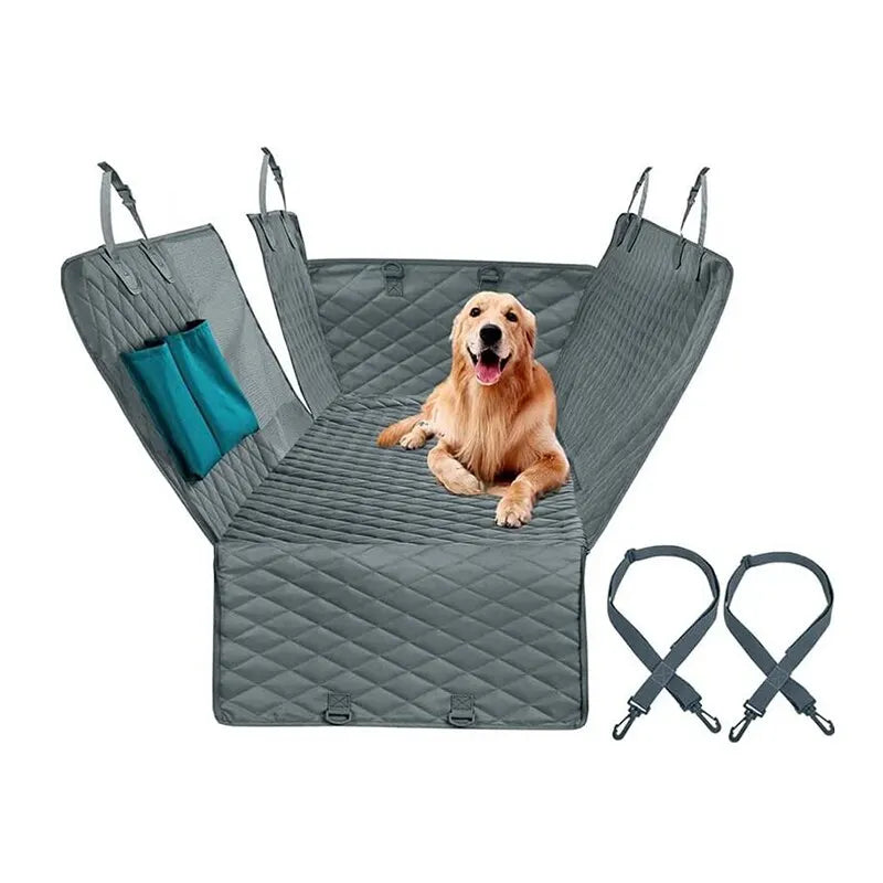 Double Zipper Car Pet Seat Pad: Waterproof and Dirt-Resistant