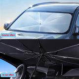 Sun Shield for Your Ride: Car Sunshade Umbrella