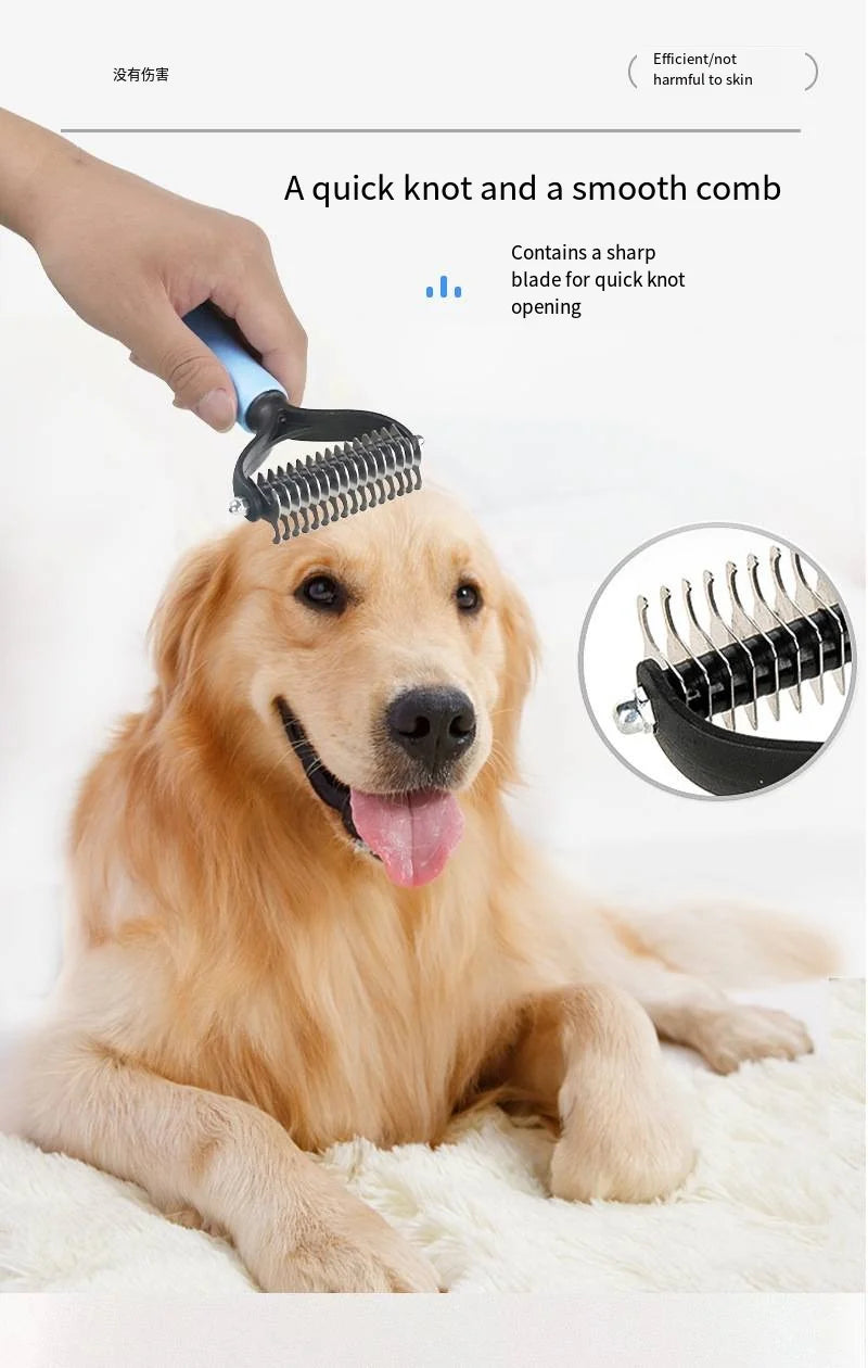 Pet Grooming Care Comb: Remove Hair with Ease!