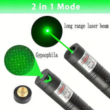 USB Rechargeable Green Laser Light: Perfect for Outdoor Hunting, Hiking, and Camping
