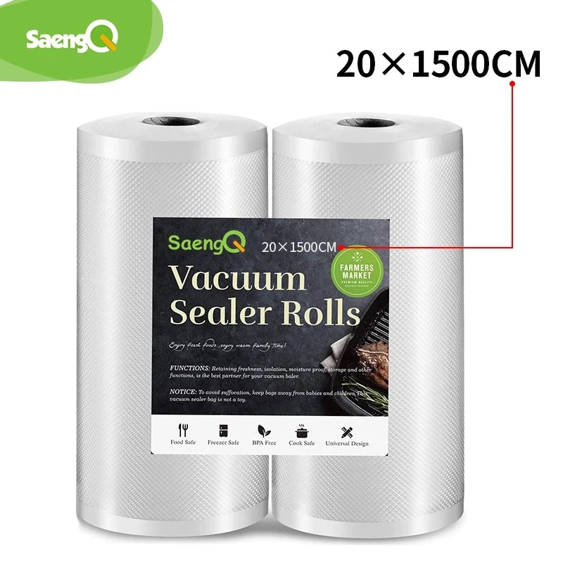 SaengQ Sous Vide Kitchen Food Vacuum Storage Bags - easynow.com