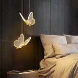 Butterfly LED Pendant Light Fixture: Nordic Decor