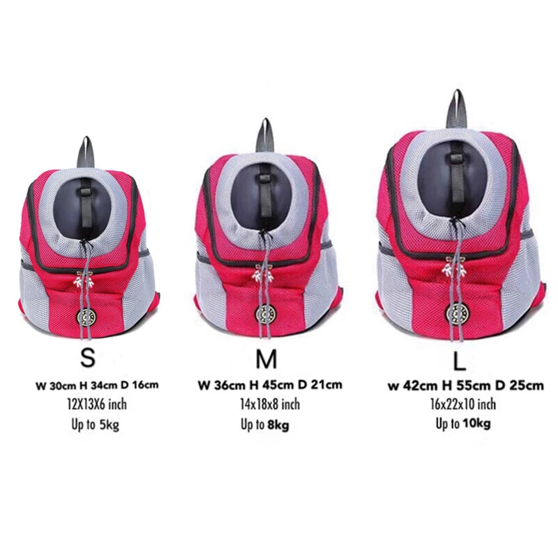 Double Shoulder Portable Pet Dog Carrier Backpack: Travel in Style!