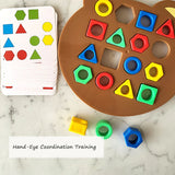 Interactive Geometric Matching Puzzle for Kids!