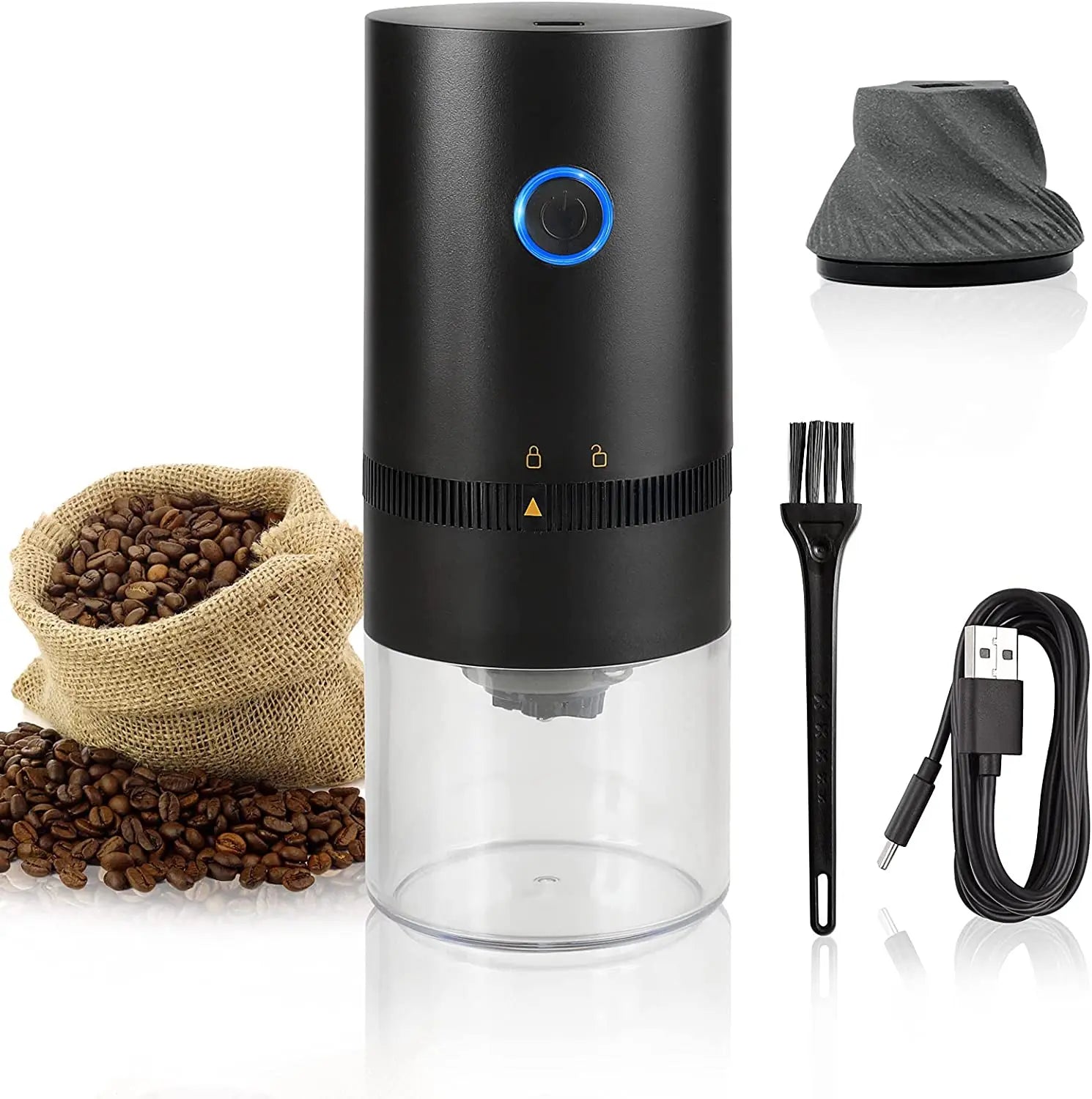 Portable Electric Coffee Grinder - easynow.com