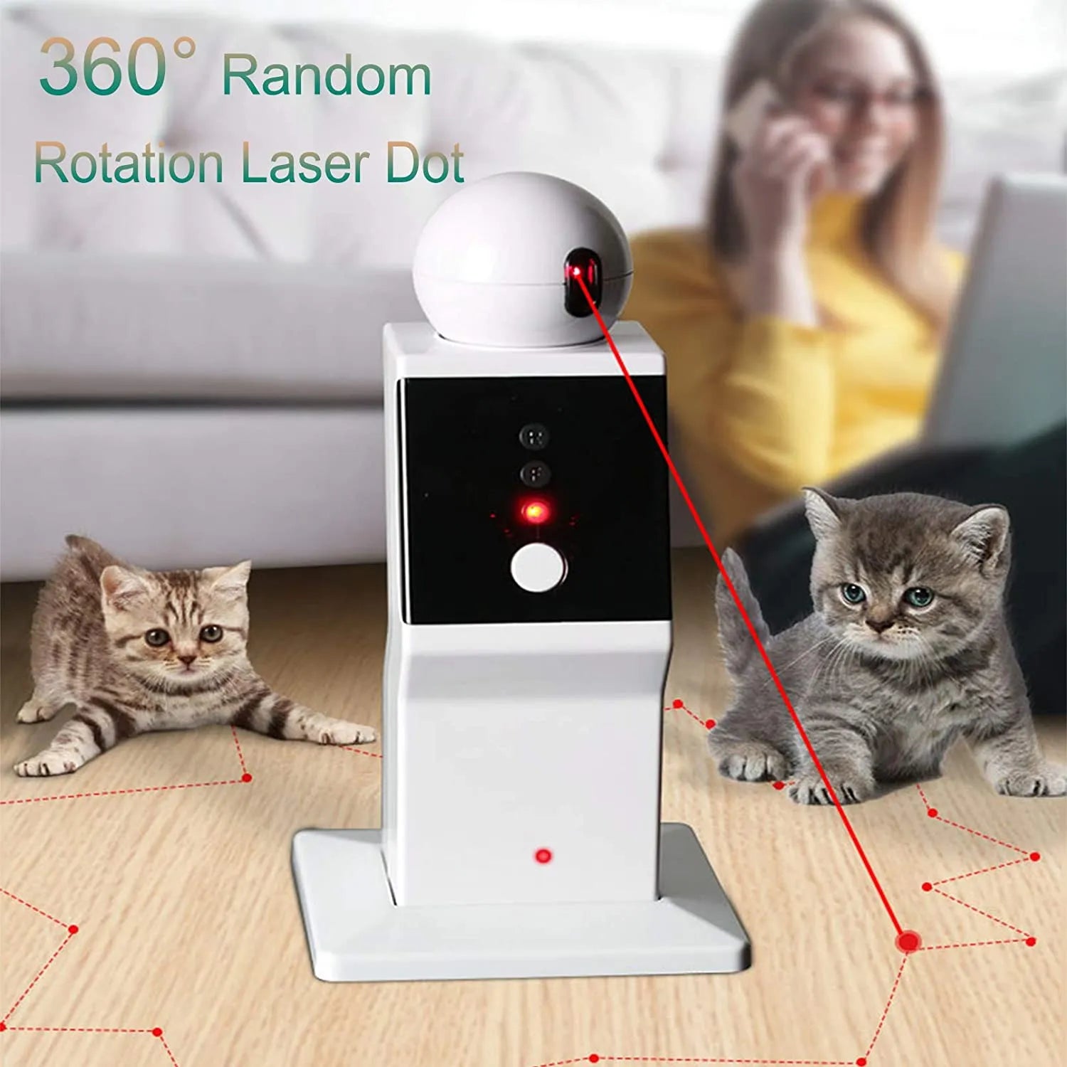 Interactive Laser Cat Toy