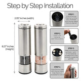 Electric Pepper Salt Grinder - easynow.com