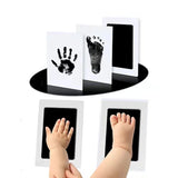 Create Cherished Memories: Newborn Hand and Footprint Kit with Safe Ink Pads and Photo Frame