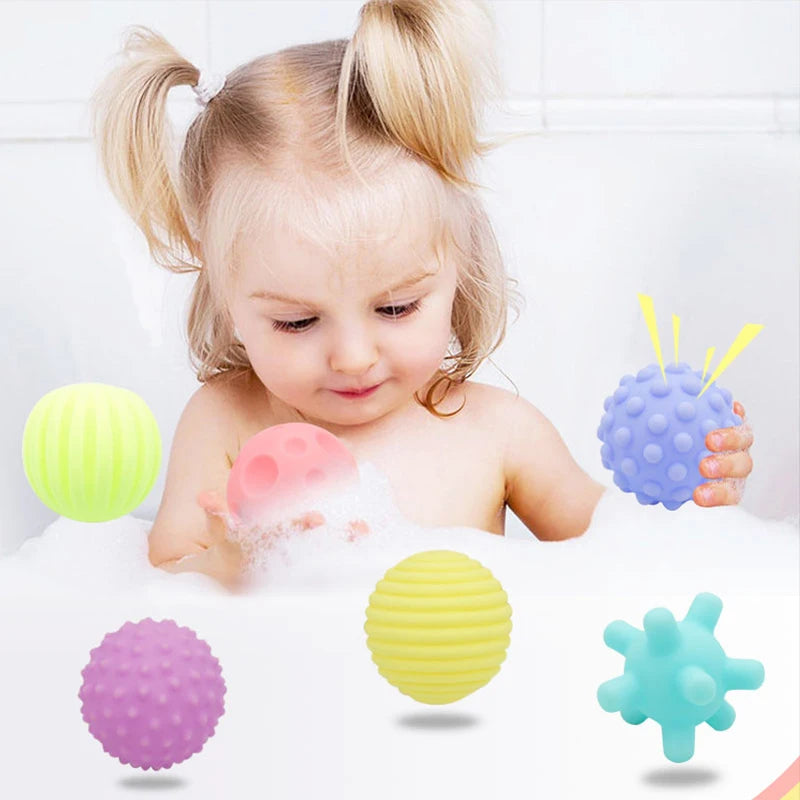 Soft Rubber Grip Ball: Child's Playtime Essential