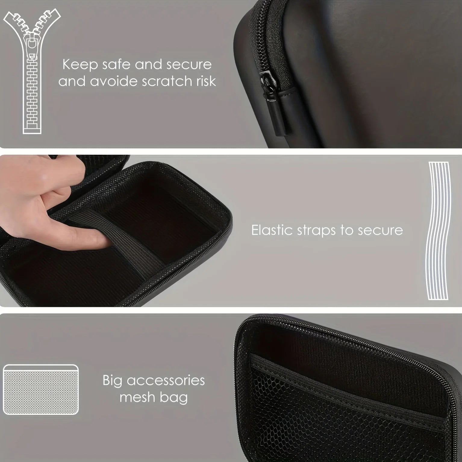 Game On the Go: Handheld Console Carrying Case